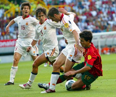 2004欧洲杯葡萄牙1比0西班牙